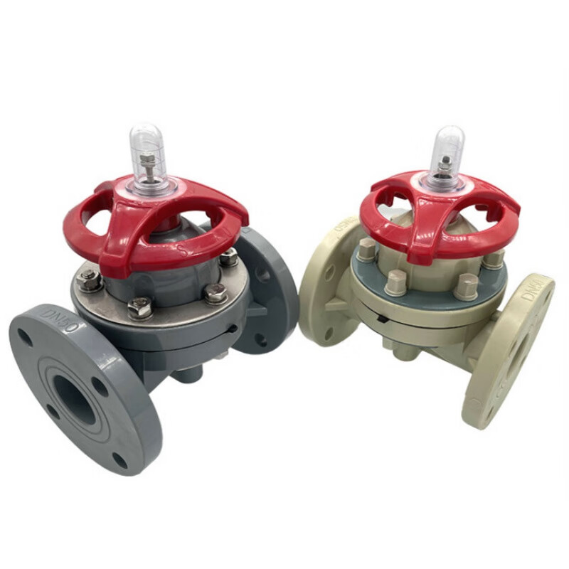 丹斯提尼PPH隔膜閥 DN15塑料法蘭隔膜閥在耐酸堿腐蝕環(huán)境中的應用優(yōu)勢