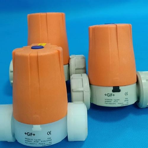 gf+氣動(dòng)閥 隔膜閥 typ604 pvdf pp